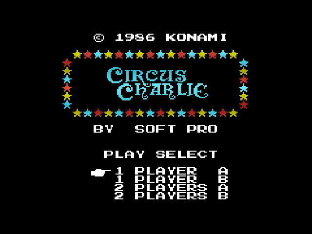 Circus Charlie (サーカスチャーリー) – Secret Konami Famicom game